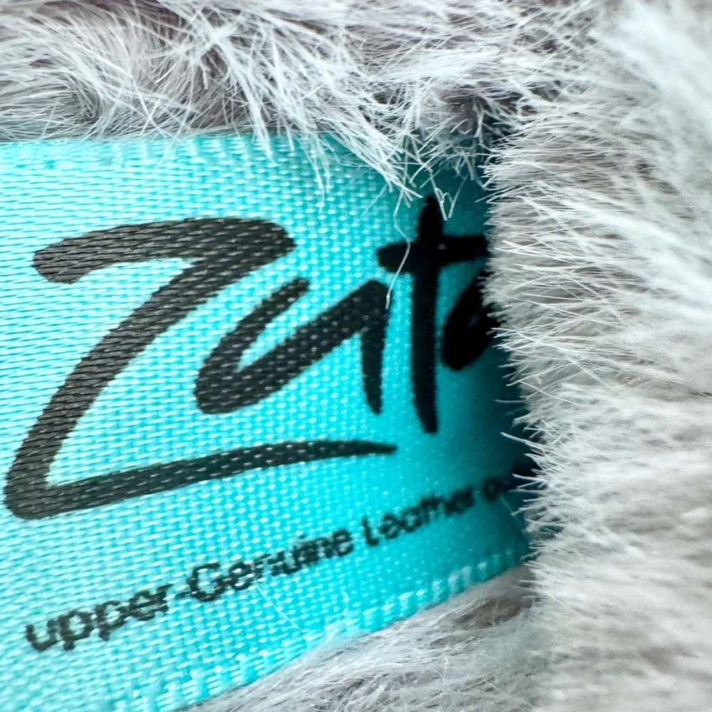 Zutano | Genuine Leather | 6M | Fur Lined Booties | NEW